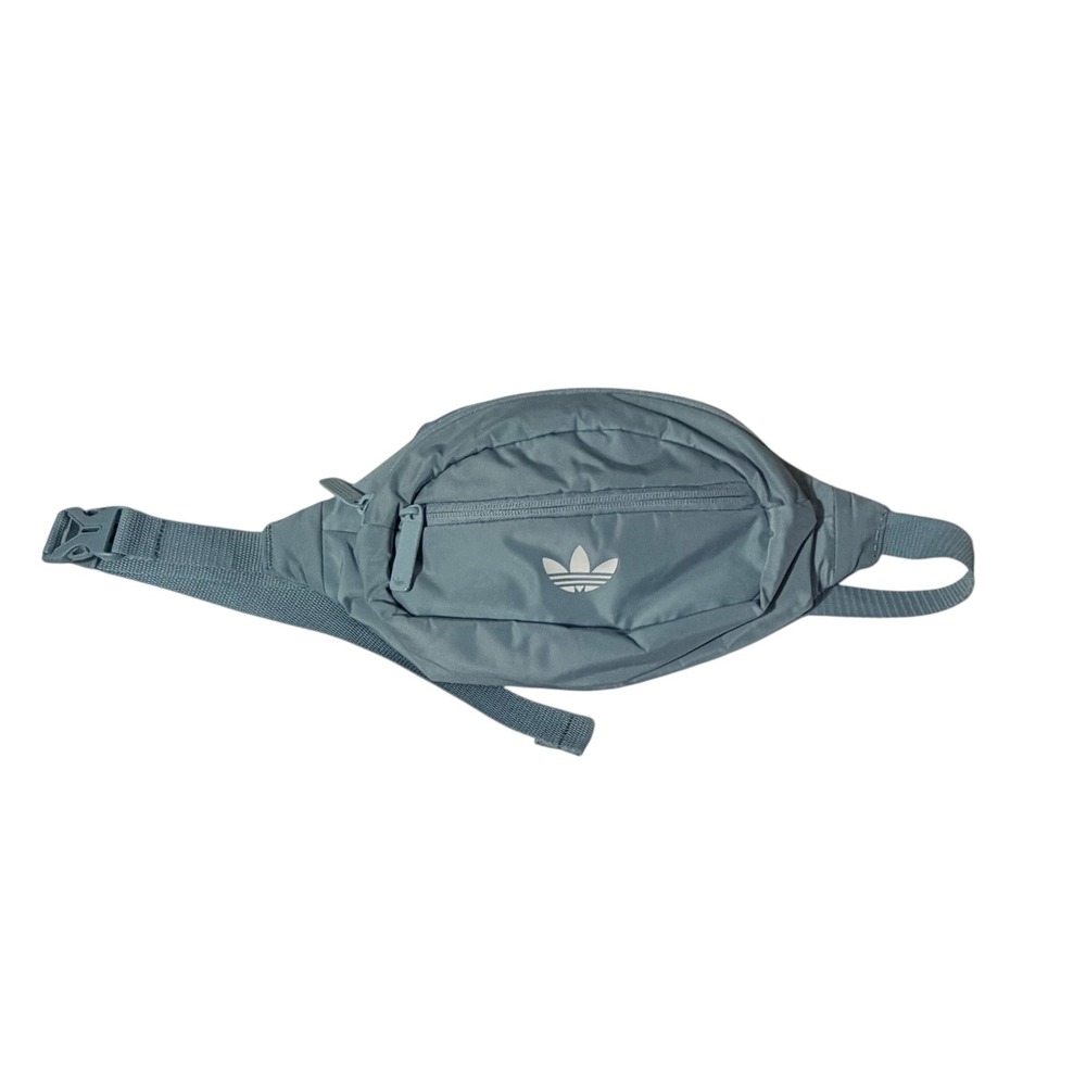Adidas Originals Adicolor Essentials Waist Bag Blue Slate Trefoil Fanny Pack